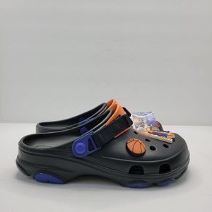 Crocs Space Jam A New Legacy Clogs Black Orange US Size Women's 10 Men's 8 NWT